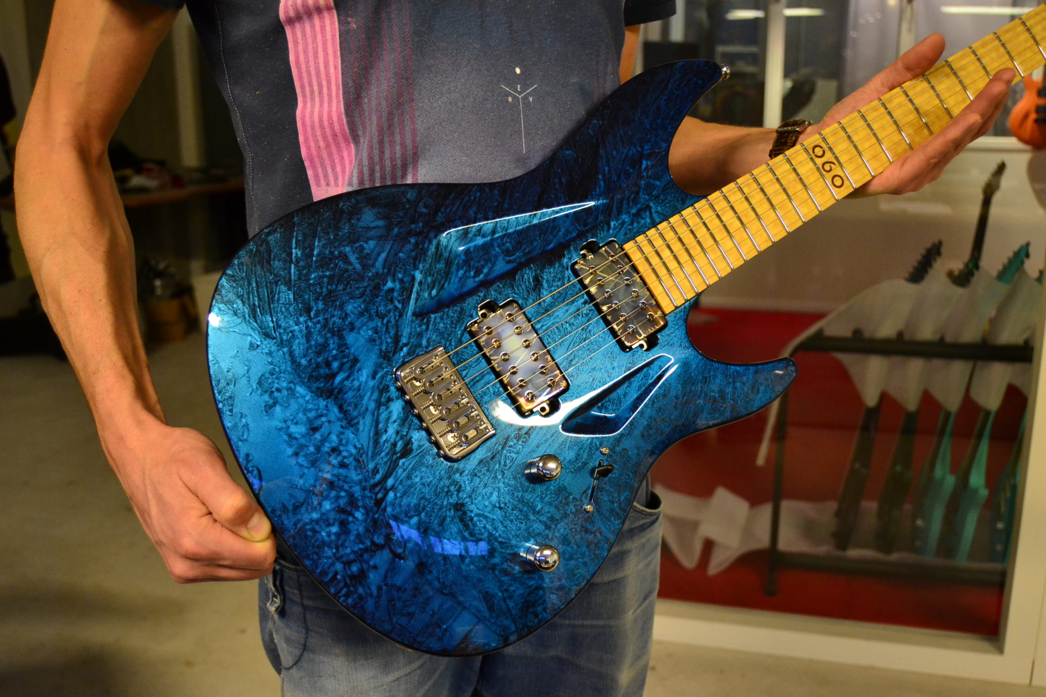 Aristides Blue Marble Gitarre